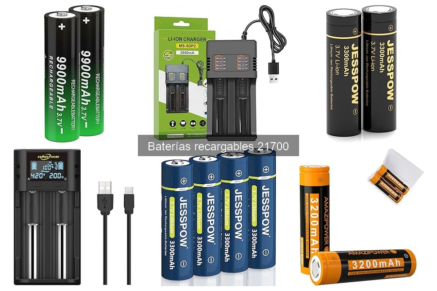 Precios Promedio de Baterías Recargables 21700 en 2023