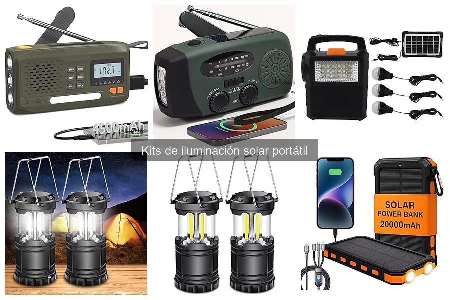 Precios y Dónde Comprar Kits de Iluminación Solar Portátil