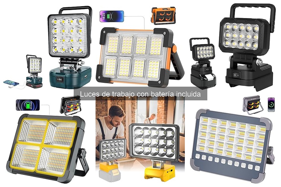 Precios y Mejores Lugares para Comprar Luces de Trabajo con Batería