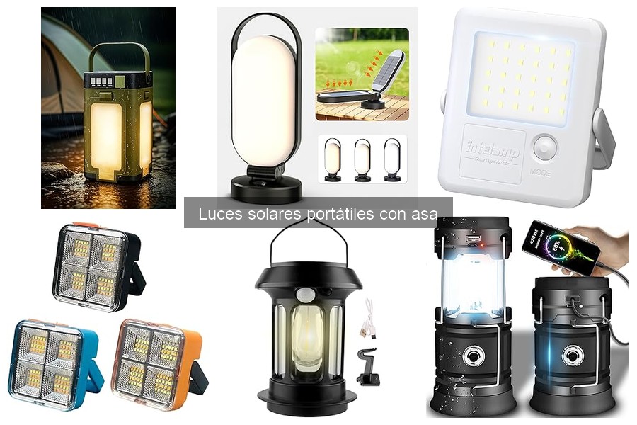 Precios y Mejores Tiendas para Luces Solares Portátiles con Asa