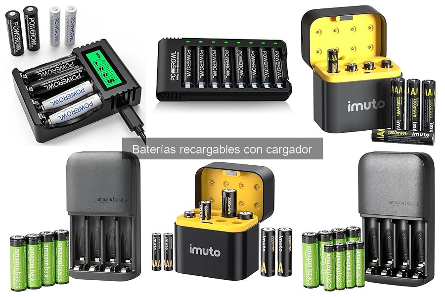 Preguntas Frecuentes sobre Baterías Recargables con Cargador