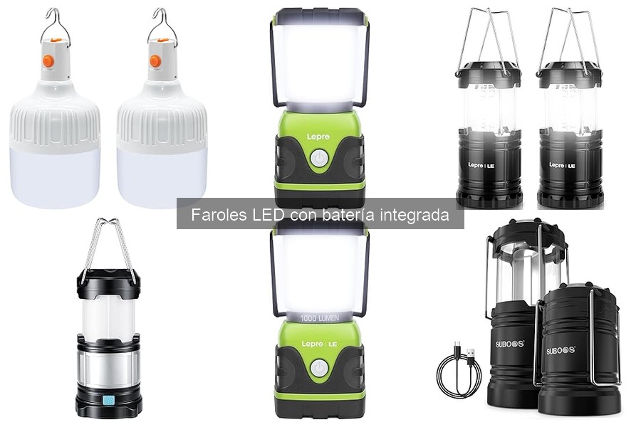 Preguntas Frecuentes sobre Faroles LED con Batería