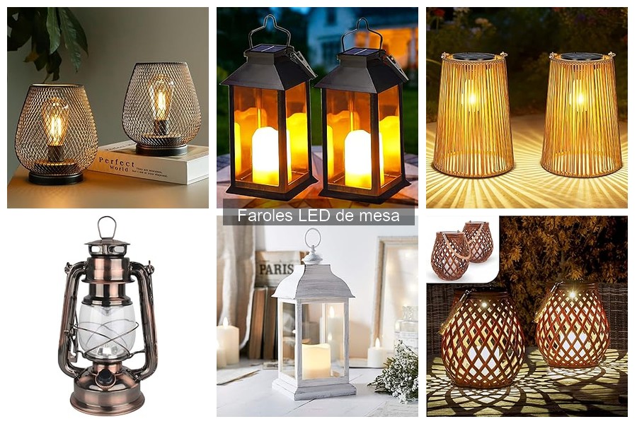 Preguntas Frecuentes sobre Faroles LED de Mesa