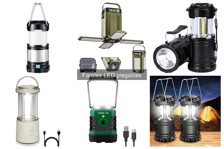 ** Preguntas frecuentes sobre faroles LED plegables