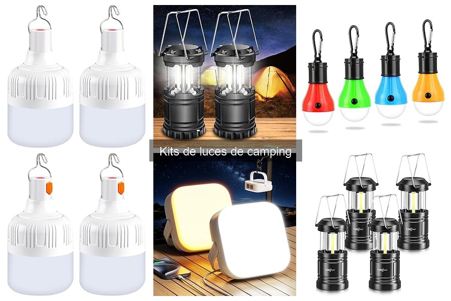 Preguntas frecuentes sobre kits de luces de camping