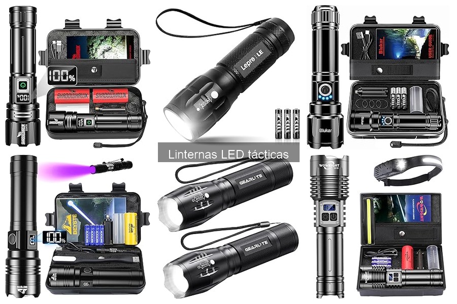 Preguntas Frecuentes sobre Linternas LED Tácticas