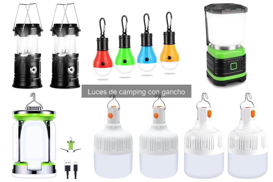 Preguntas Frecuentes sobre Luces de Camping con Gancho