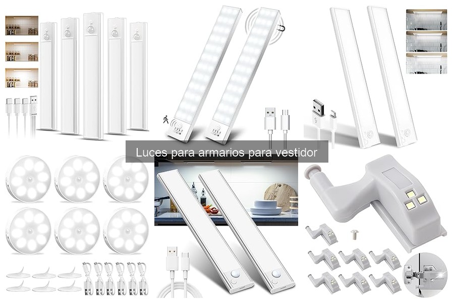 Preguntas Frecuentes sobre Luces para Armarios