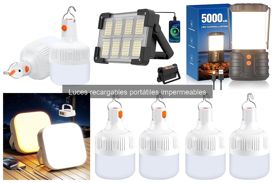 Preguntas Frecuentes sobre Luces Recargables Impermeables