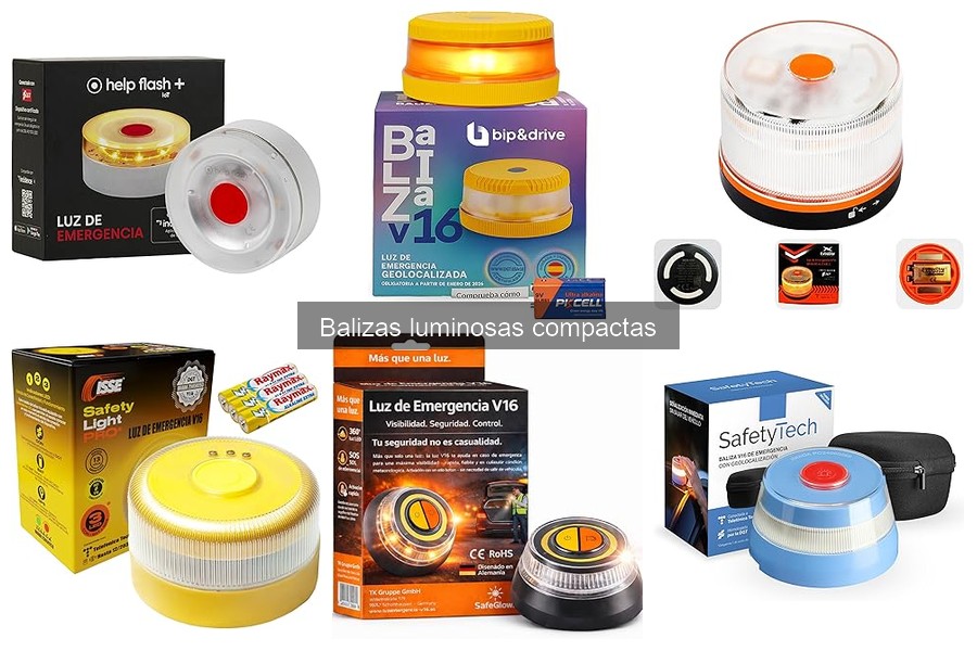 Problemas comunes al usar balizas luminosas compactas