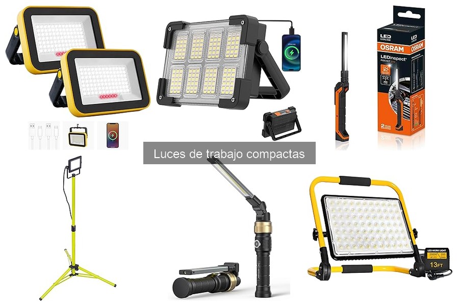 Problemas comunes al usar luces de trabajo compactas y soluciones