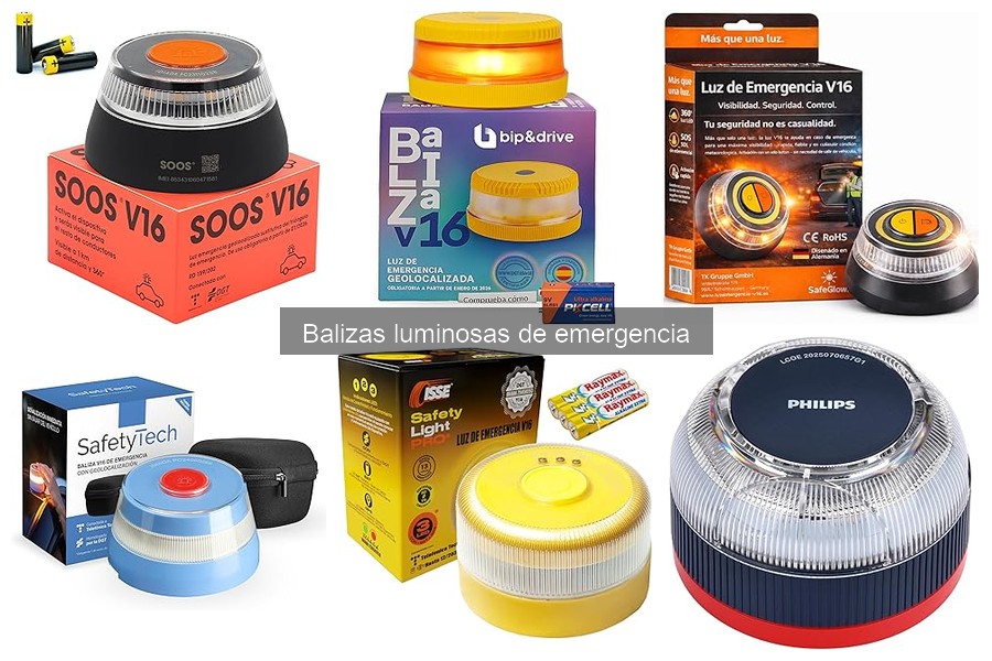 Problemas comunes con balizas luminosas de emergencia