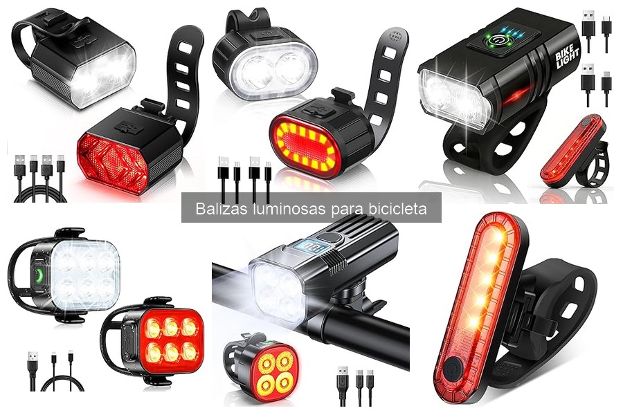 Problemas comunes con balizas luminosas para bicicleta