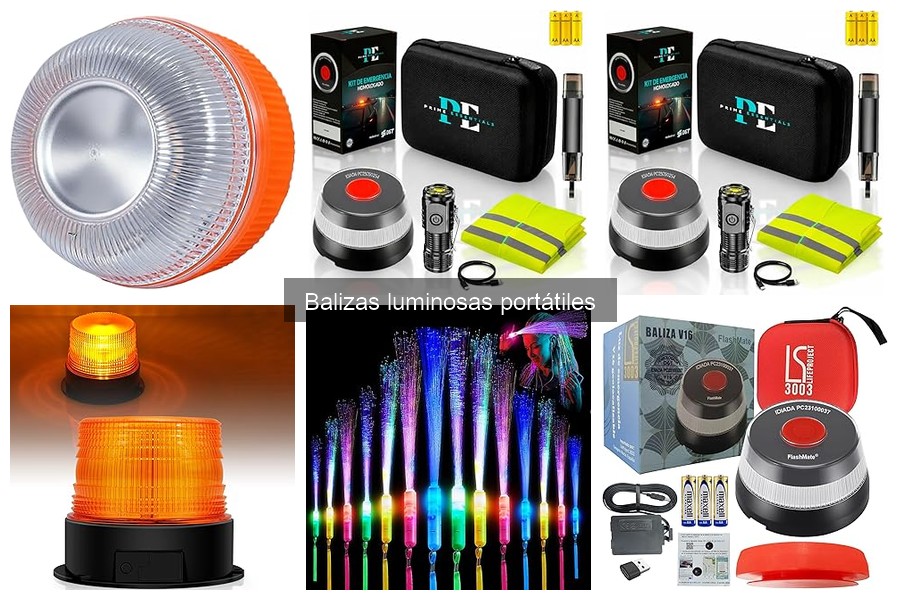 Problemas comunes con balizas luminosas portátiles y soluciones
