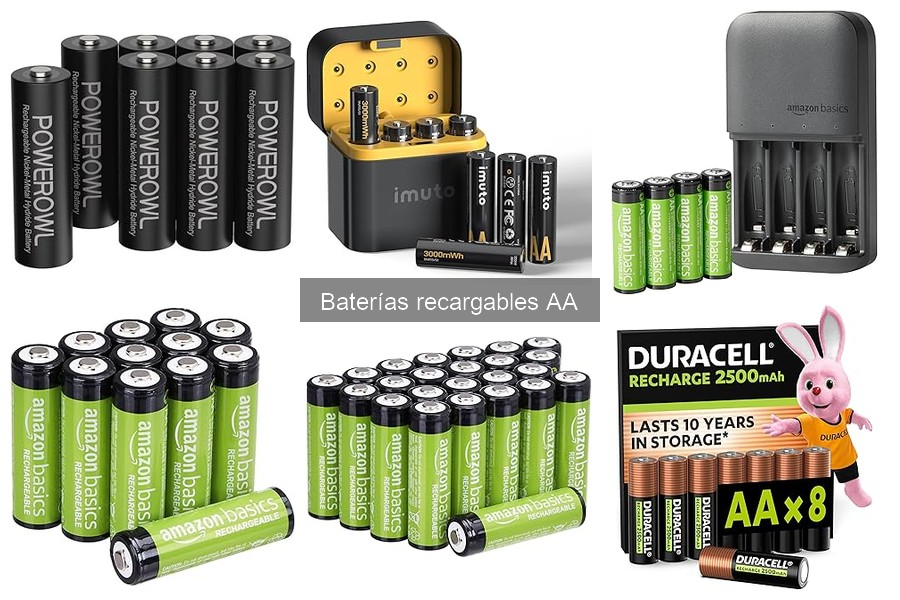 Problemas comunes con baterías recargables AA y soluciones