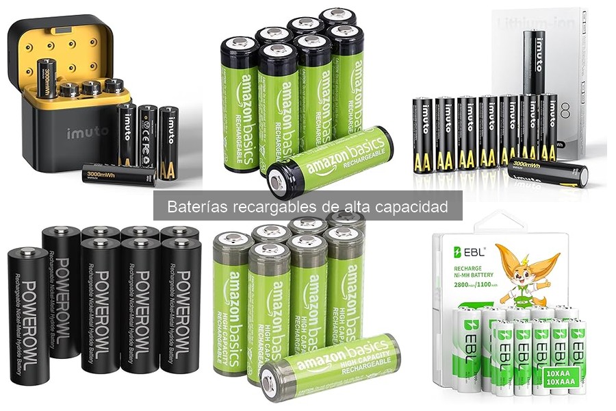 Problemas Comunes con Baterías Recargables de Alta Capacidad