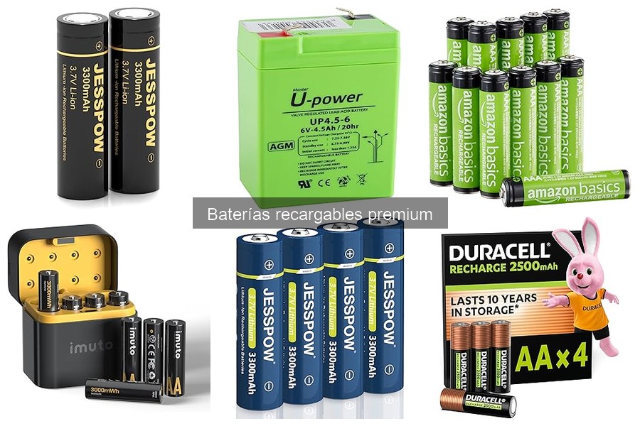 Problemas comunes con baterías recargables premium y soluciones