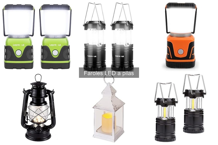 Problemas comunes con faroles LED a pilas y sus soluciones