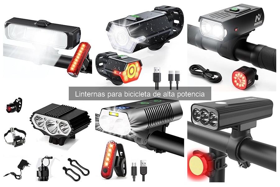 Problemas comunes con linternas alta potencia para bicicleta