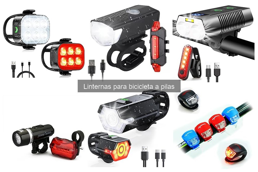 Problemas comunes con linternas de bicicleta a pilas