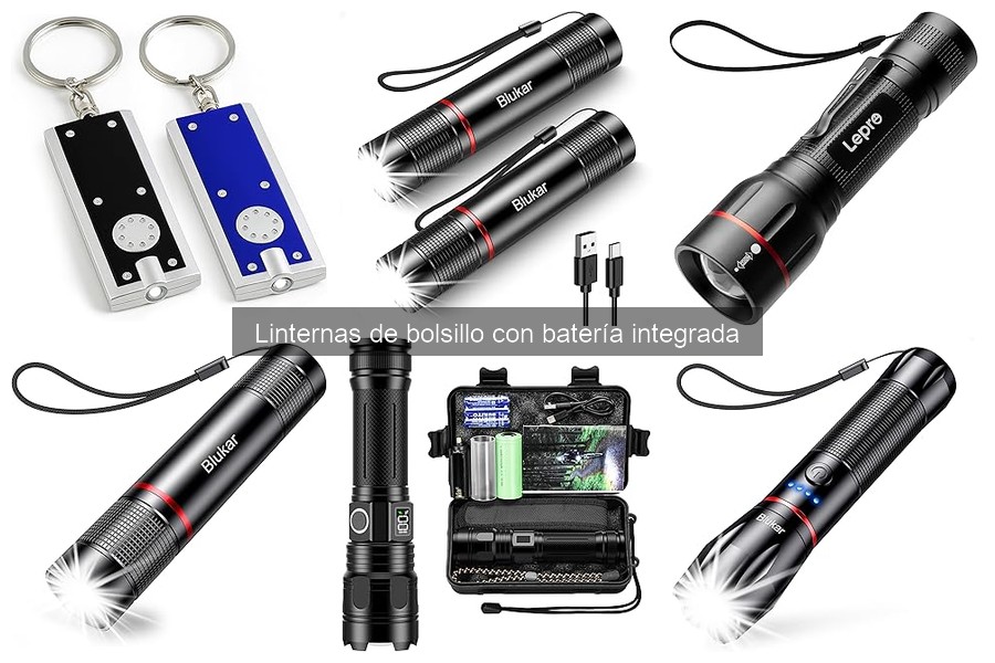 Problemas comunes con linternas de bolsillo recargables