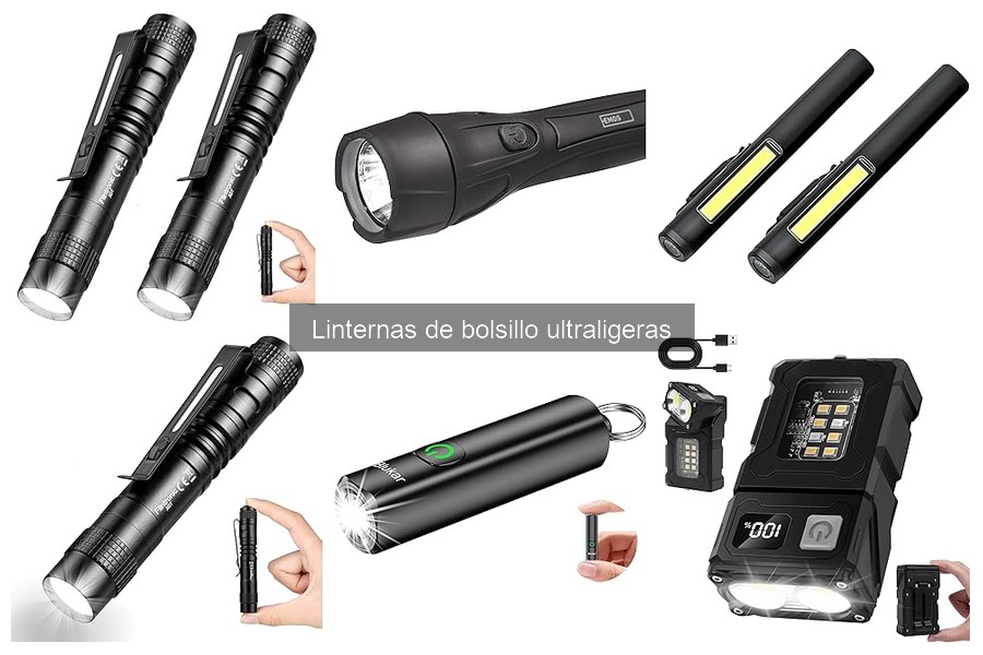 Problemas comunes con linternas de bolsillo ultraligeras