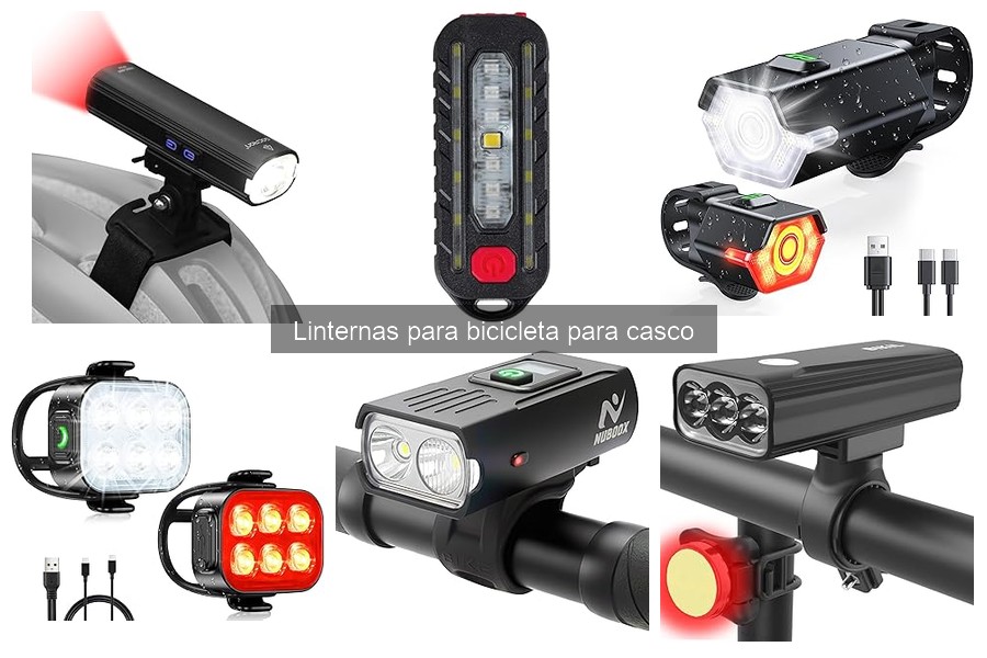 Problemas comunes con linternas de casco para bicicletas