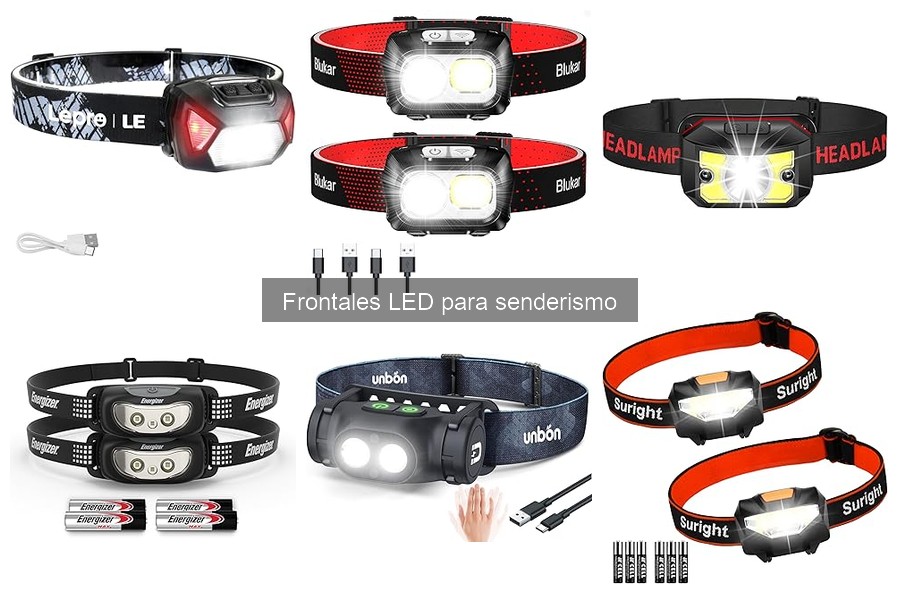 Problemas comunes con linternas frontales LED y soluciones