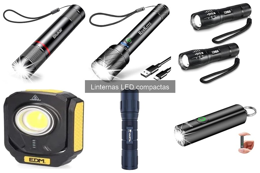Problemas comunes con linternas LED compactas y soluciones