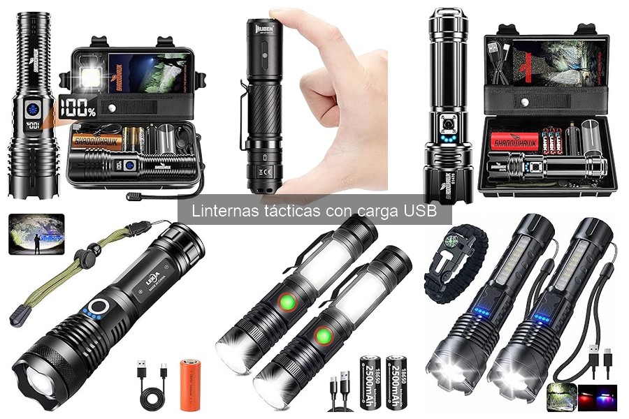 Problemas Comunes con Linternas Tácticas USB y Soluciones