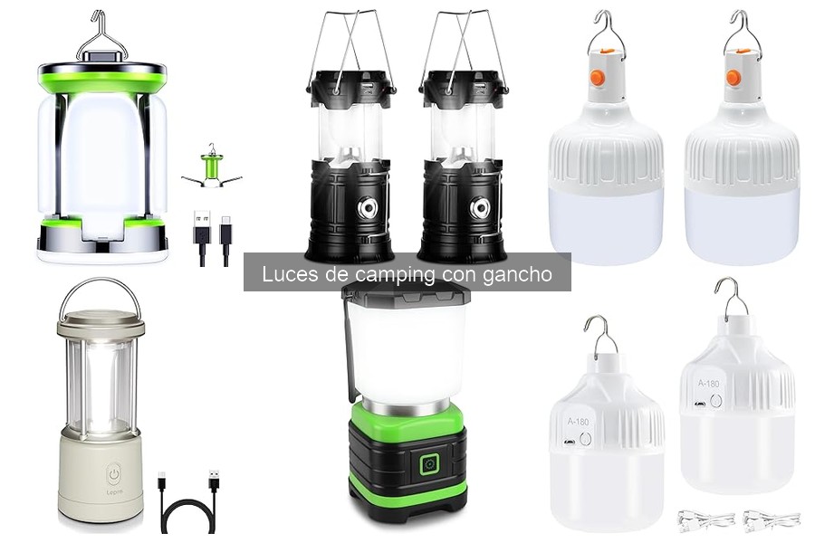 Problemas Comunes con Luces de Camping con Gancho y Soluciones