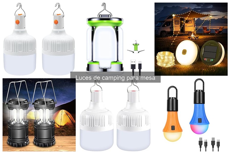 Problemas Comunes con Luces de Camping para Mesa