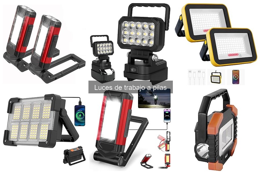 Problemas comunes con luces de trabajo a pilas y soluciones