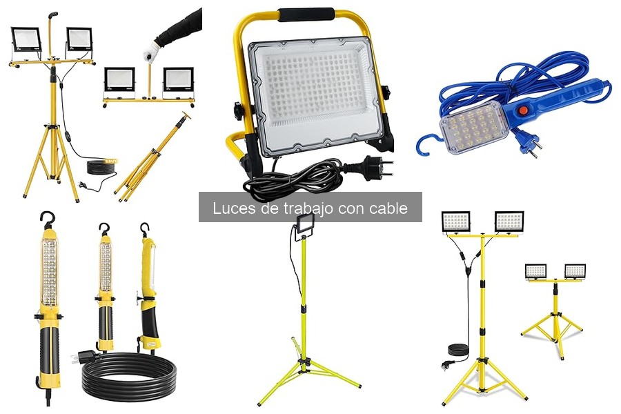 Problemas comunes con luces de trabajo con cable y soluciones