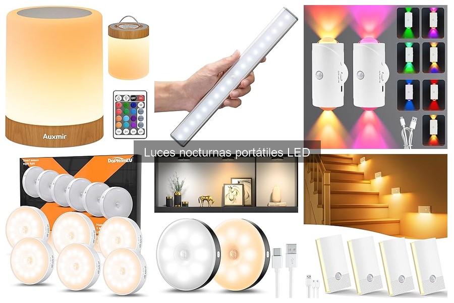 Problemas comunes con luces nocturnas portátiles LED y soluciones