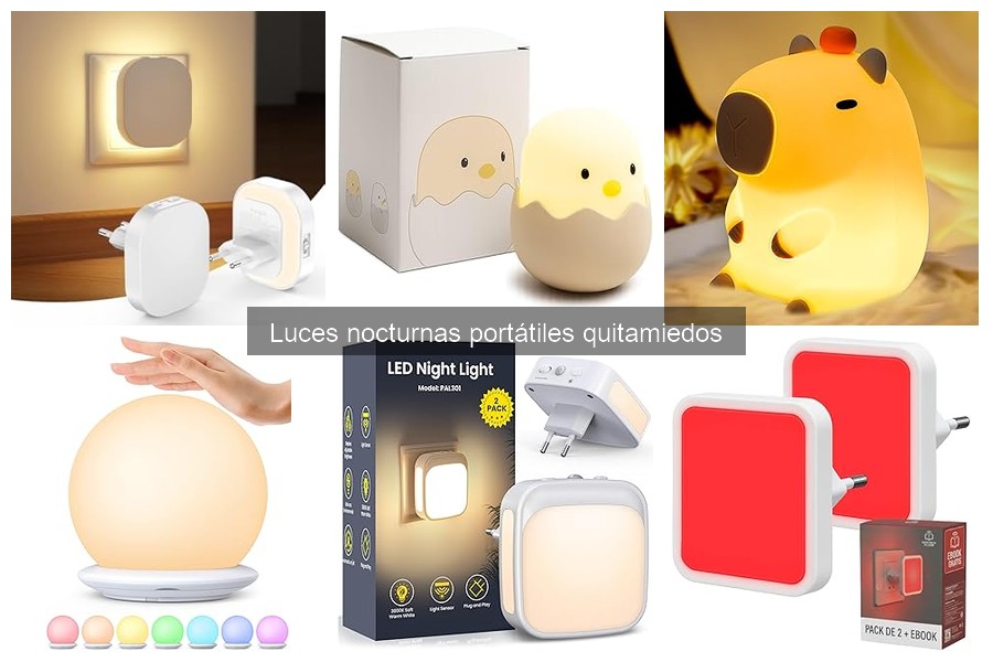 Problemas Comunes con Luces Nocturnas Portátiles Quitamiedos
