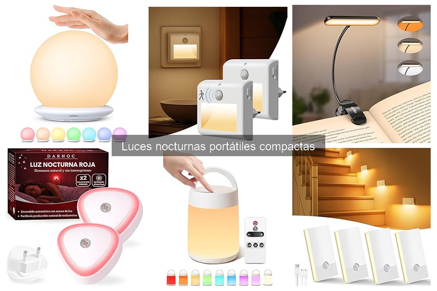 Problemas comunes con luces nocturnas portátiles y soluciones