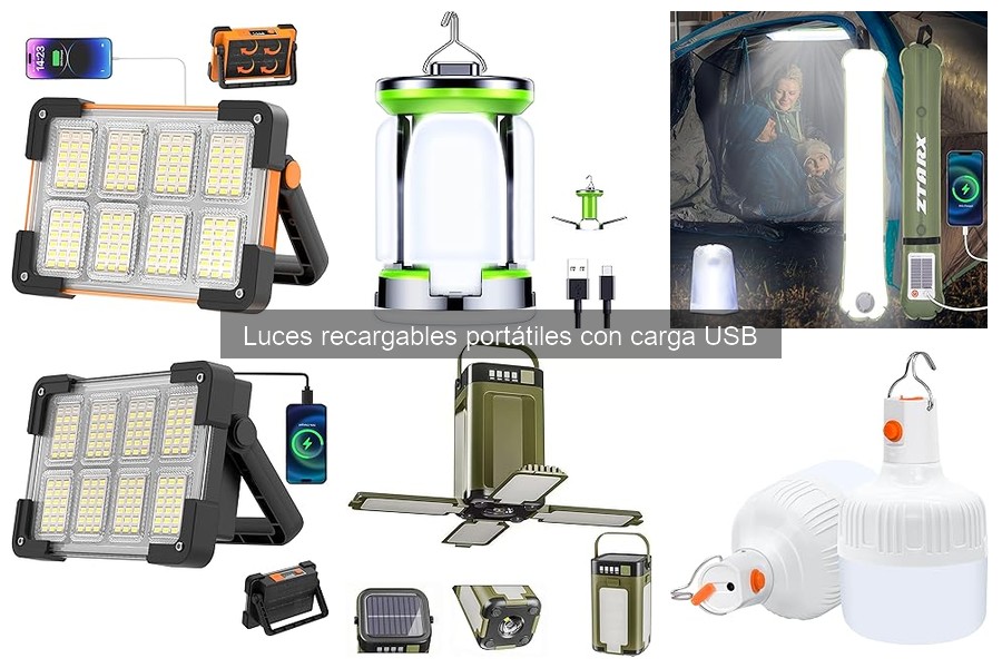 Problemas comunes con luces recargables USB y soluciones efectivas