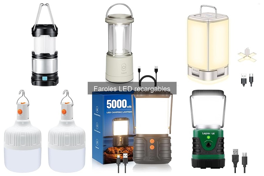 Problemas comunes de faroles LED recargables y soluciones