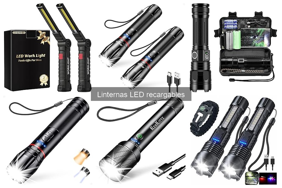 Problemas comunes de linternas LED recargables y soluciones