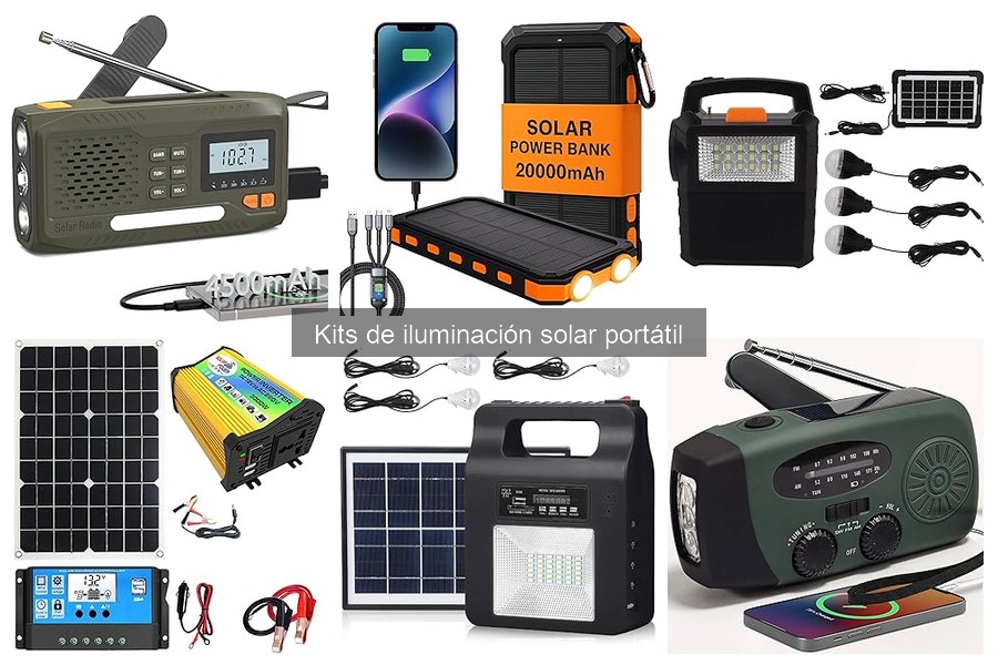 Problemas comunes de los kits de iluminación solar portátil