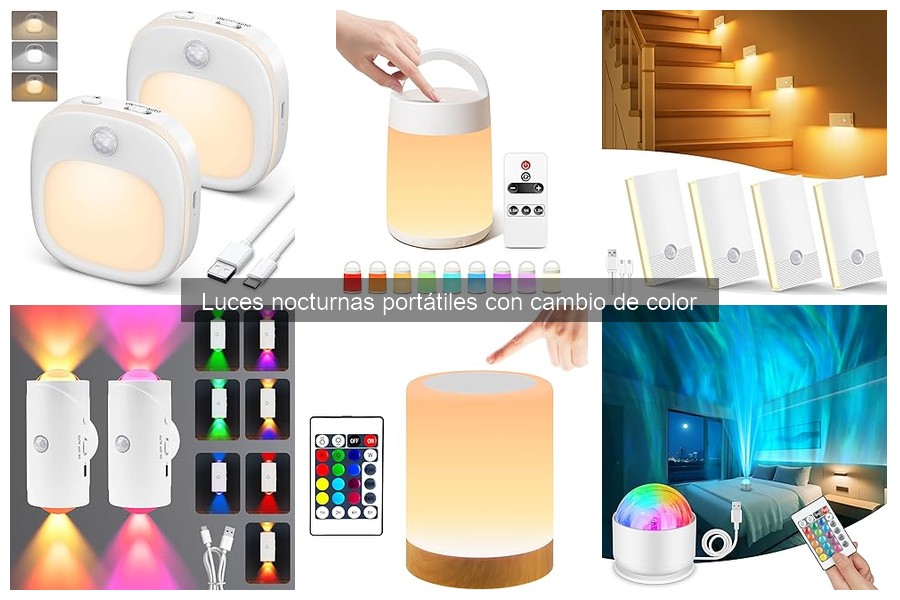 Problemas comunes en luces nocturnas portátiles y soluciones