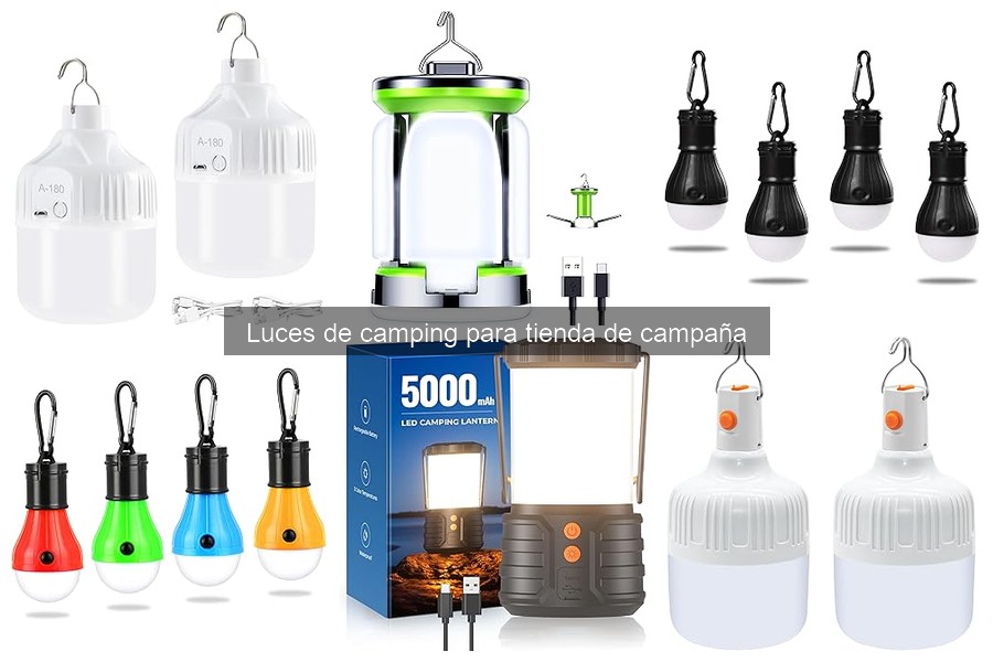 Problemas comunes luces de camping y cómo solucionarlos