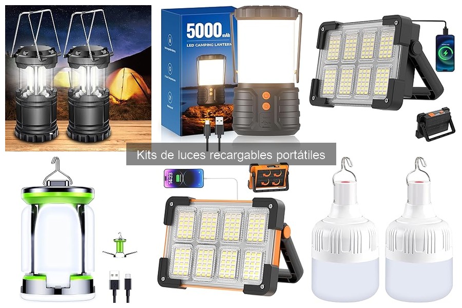 Problemas comunes y soluciones de kits de luces recargables
