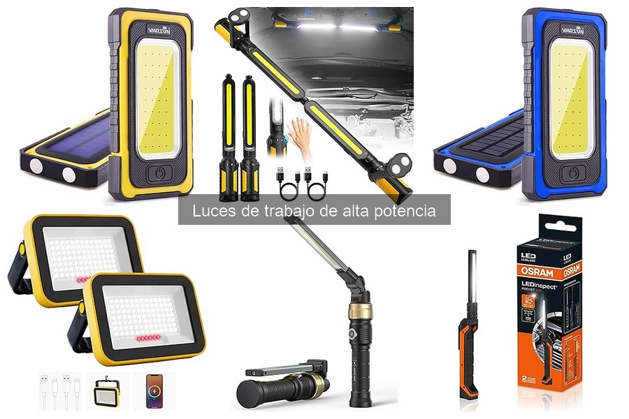 Problemas comunes y soluciones para luces de trabajo de alta potencia