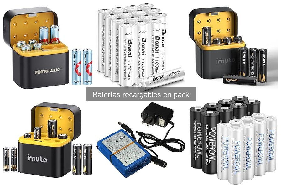 Problemas frecuentes con baterías recargables en pack y soluciones