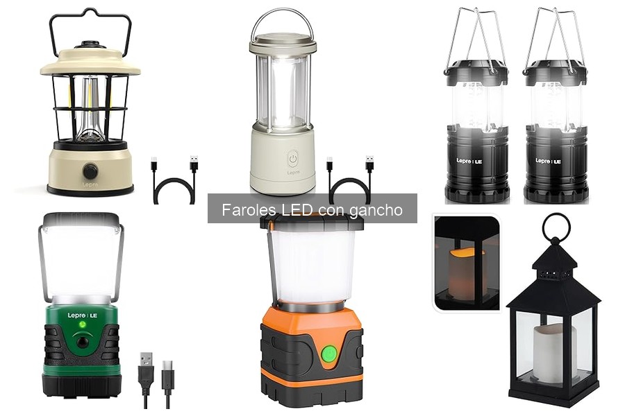 ¿Qué es un farol LED con gancho? Descubre sus beneficios