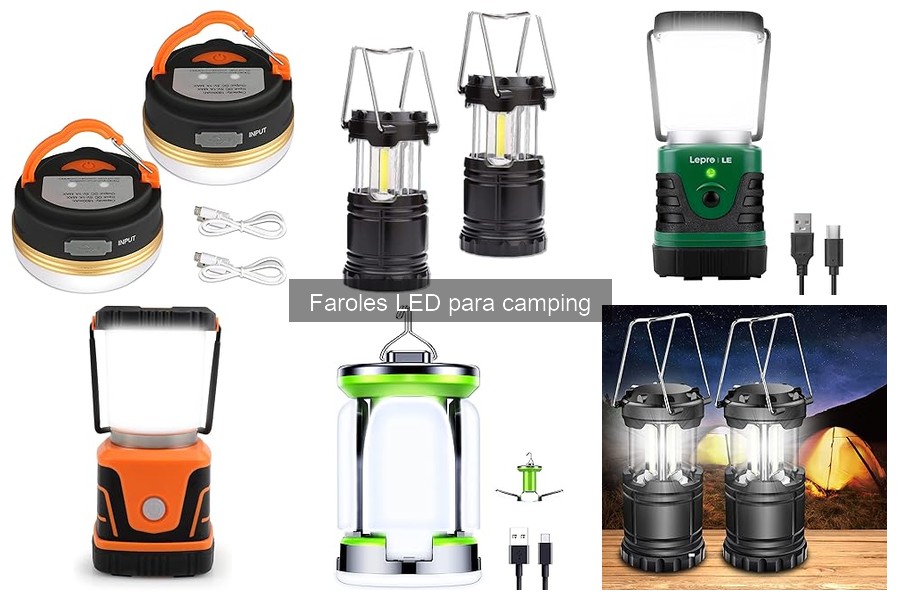 ¿Qué es un farol LED para camping? Características y beneficios
