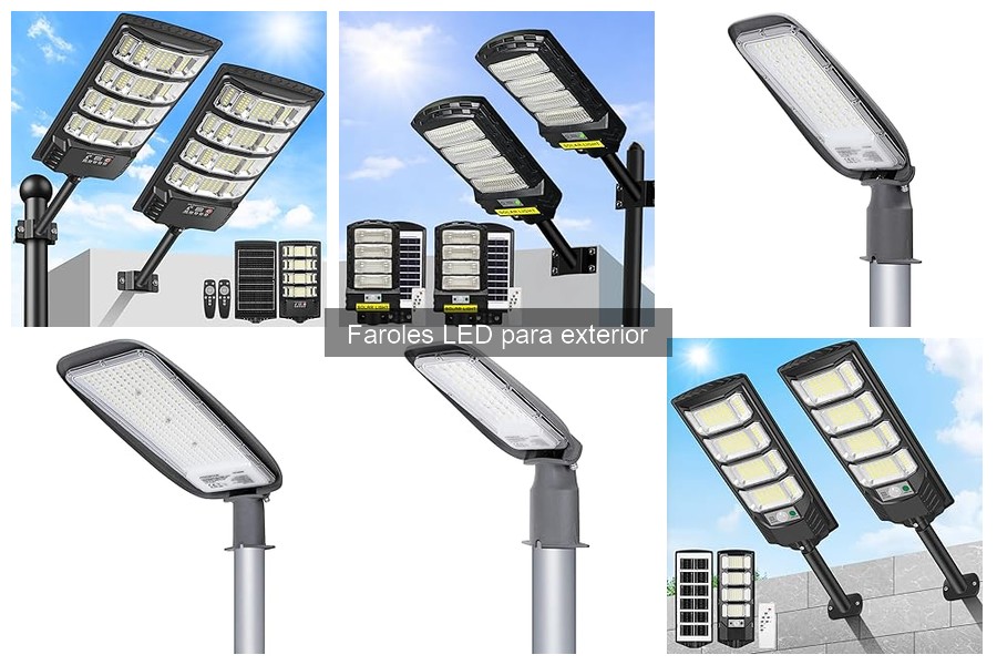¿Qué es un farol LED para exterior? Características y usos