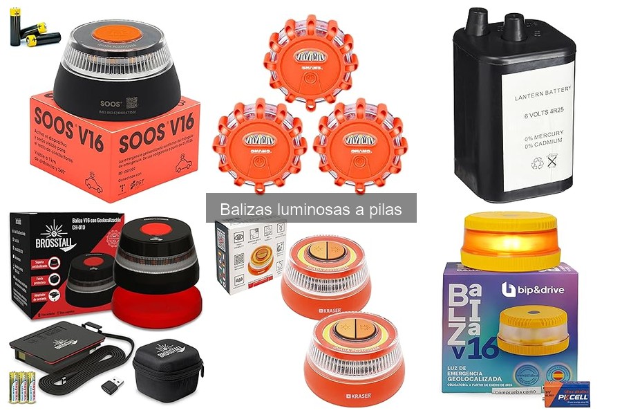 ¿Qué es una baliza luminosa a pilas? Características y diferencias